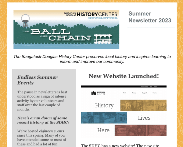 Summer 2023 Newsletter image